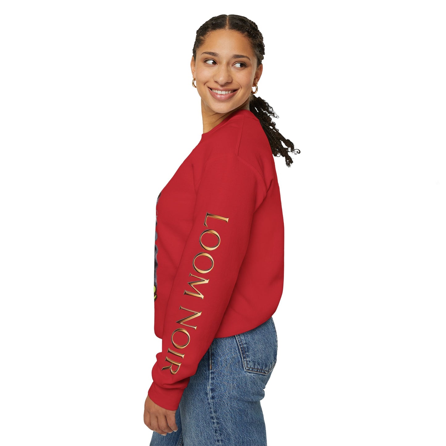 Mistletoe & Mary Jane Crewneck | Cannabis Holiday Sweatshirt