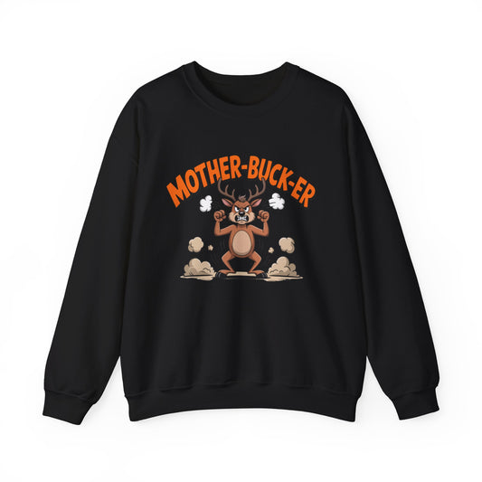 Funny Mother-Bucker Sweatshirt - Hilarious Christmas Crewneck | Loom Noir