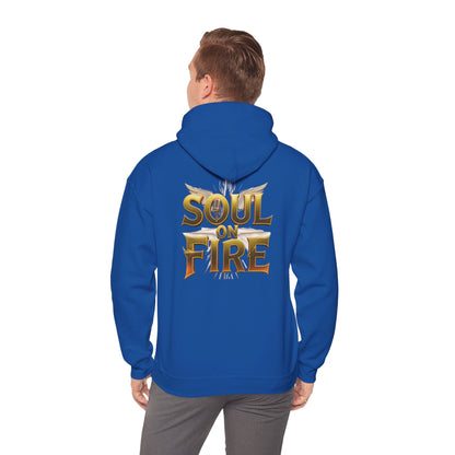 Soul on Fire Hooded Sweatshirt - Loom Noir Streetwear | Loom Noir