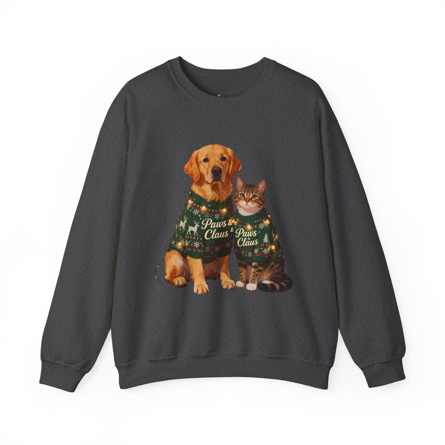 Pet Christmas Sweatshirt - Festive Holiday Crewneck for Pet Lovers | Loom Noir