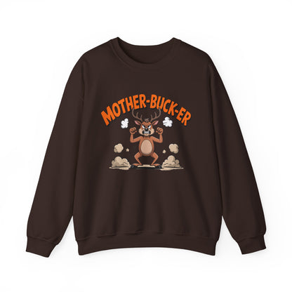 Funny Mother-Bucker Sweatshirt - Hilarious Christmas Crewneck | Loom Noir