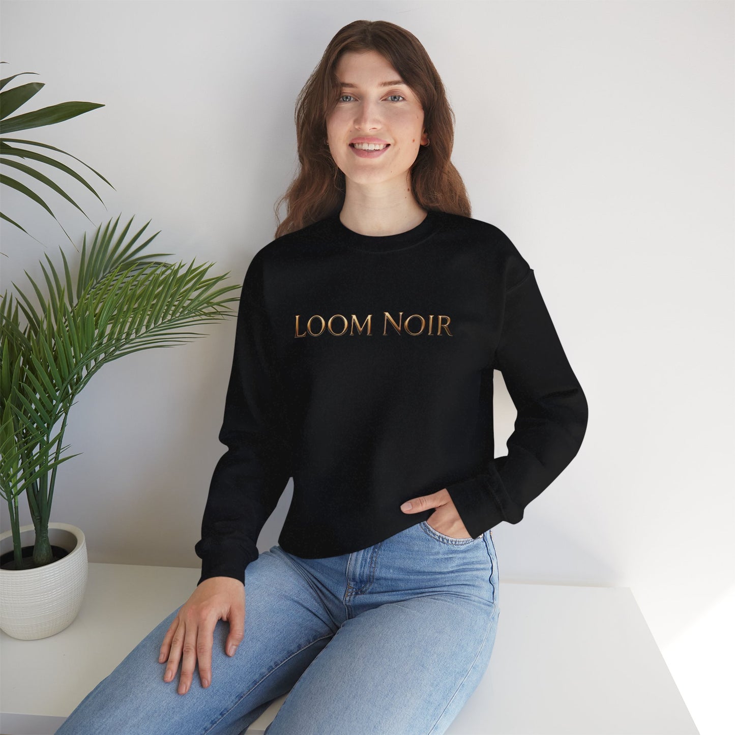 Loom Noir Crewneck Sweatshirt - Premium Streetwear | Loom Noir