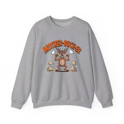 Funny Mother-Bucker Sweatshirt - Hilarious Christmas Crewneck | Loom Noir