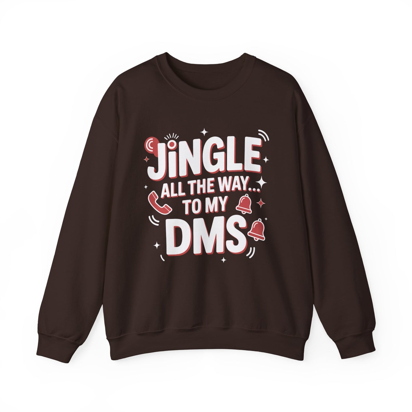 Jingle All the Way Sweatshirt - Festive Christmas Crewneck | Loom Noir