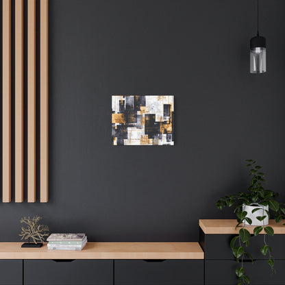 Abstract Canvas Print - Modern Wall Art | Loom Noir