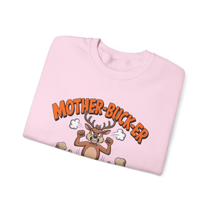 Funny Mother-Bucker Sweatshirt - Hilarious Christmas Crewneck | Loom Noir