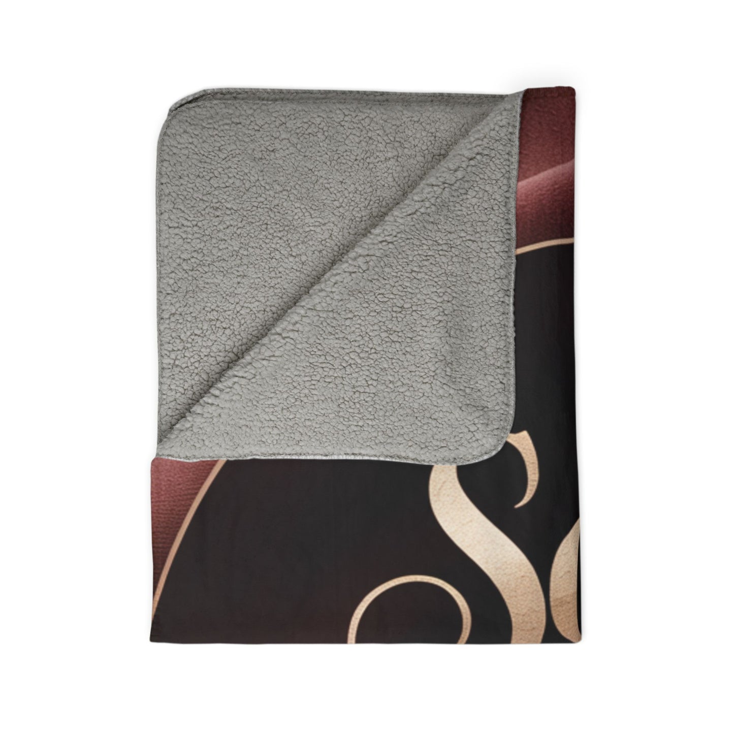 Soul Under the Snow Sherpa Blanket | Holiday Music-Themed Throw