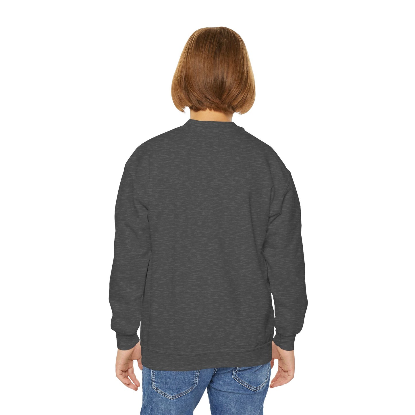 Frosty Flow Youth Sweatshirt - Kids Snowman Pullover | Loom Noir