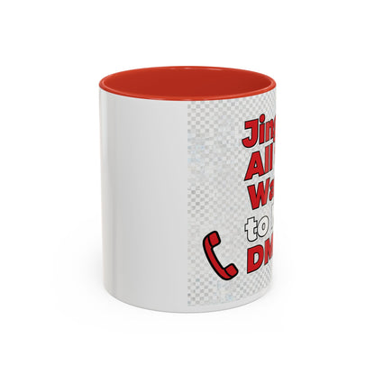 Jingle All the Way to My DMs Mug - Funny Christmas Coffee Mug 11/15oz | Loom Noir