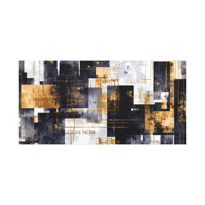 Abstract Canvas Print - Modern Wall Art | Loom Noir
