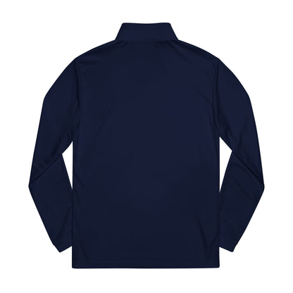 Loom Noir Quarter-Zip Pullover | Athletic Mock Neck Sweatshirt
