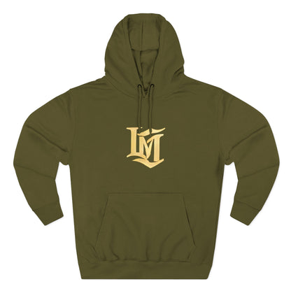 Gold Script LM Hoodie - Vintage Athletic Streetwear | Loom Noir