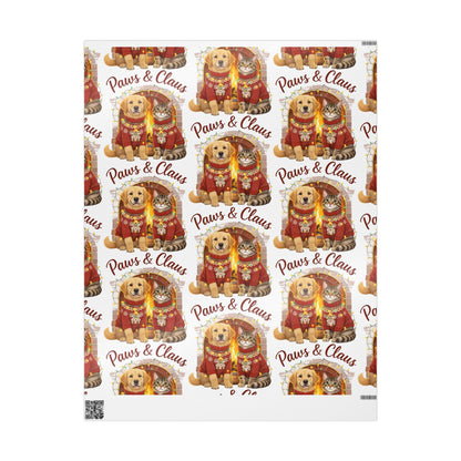 Holiday Gift Wrap - Festive Christmas Wrapping Paper | Loom Noir