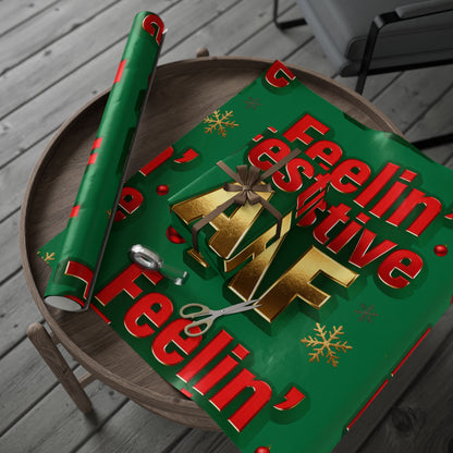 Hanukkah Wrapping Paper - Festive Gift Wrap | Loom Noir