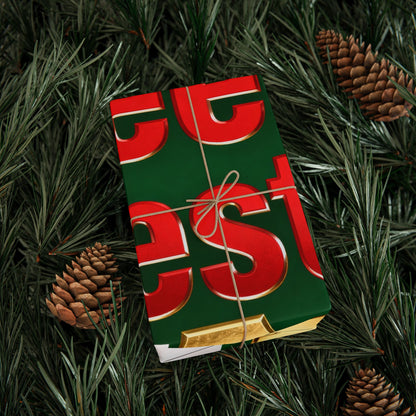 Hanukkah Wrapping Paper - Festive Gift Wrap | Loom Noir