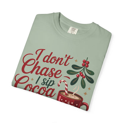 Mistletoe Cocoa Unisex T-Shirt - Cozy Christmas Tee | Loom Noir