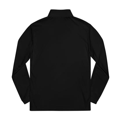 Loom Noir Quarter-Zip Pullover | Athletic Mock Neck Sweatshirt