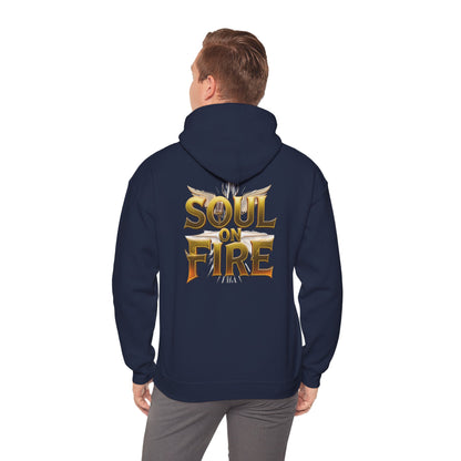 Soul on Fire Hooded Sweatshirt - Loom Noir Streetwear | Loom Noir