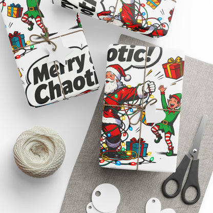 Holiday Gift Wrap - Festive Christmas Wrapping Paper | Loom Noir