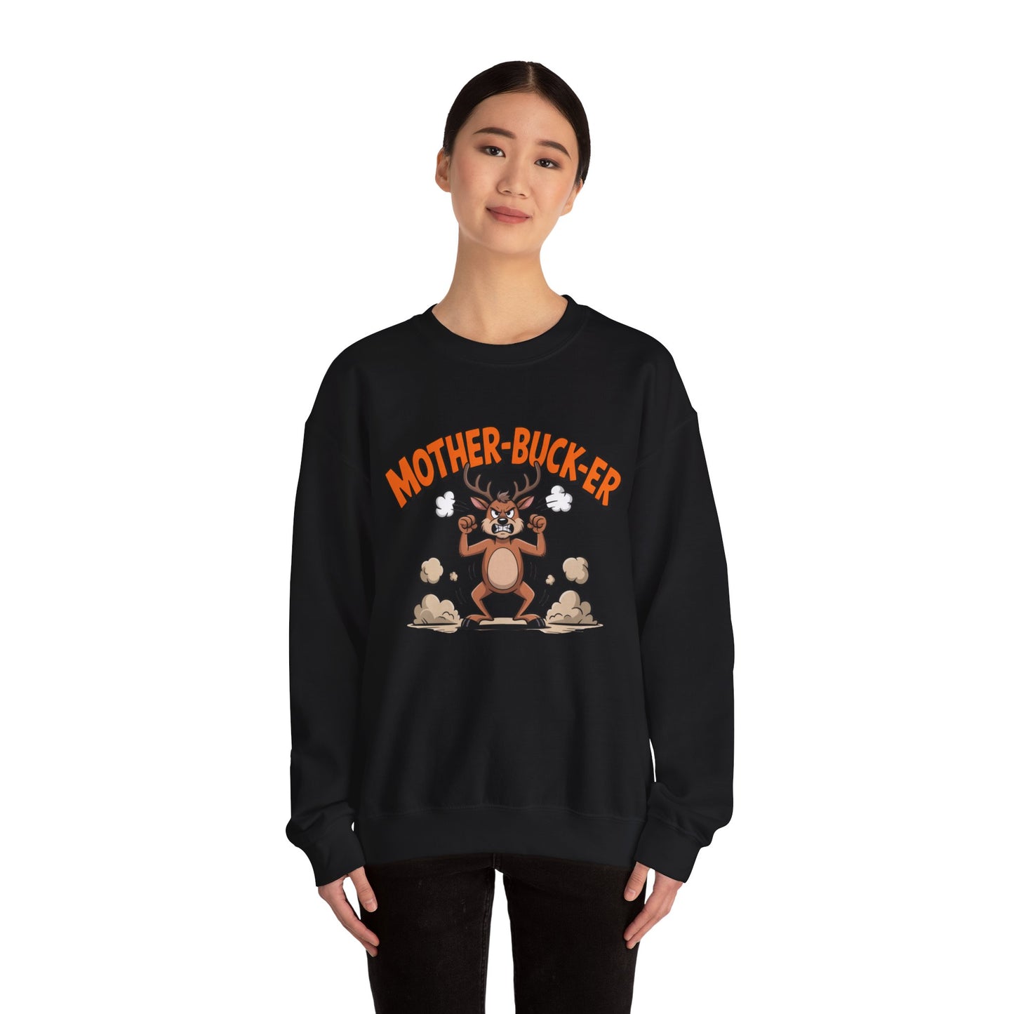 Funny Mother-Bucker Sweatshirt - Hilarious Christmas Crewneck | Loom Noir