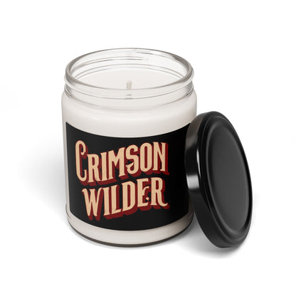 🕯️ Crimson Wilder Scented Candle – Premium Soy Wax | Luxury Mood Candle by Loom Noir
