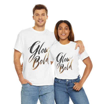 💡 Glow Bold T-Shirt – Confidence in Motion | Premium Unisex Street Tee