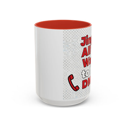 Jingle All the Way to My DMs Mug - Funny Christmas Coffee Mug 11/15oz | Loom Noir