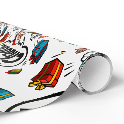 Holiday Gift Wrap - Festive Christmas Wrapping Paper | Loom Noir