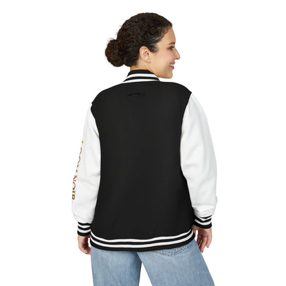 Loom Noir Letterman Jacket - Premium Streetwear Varsity