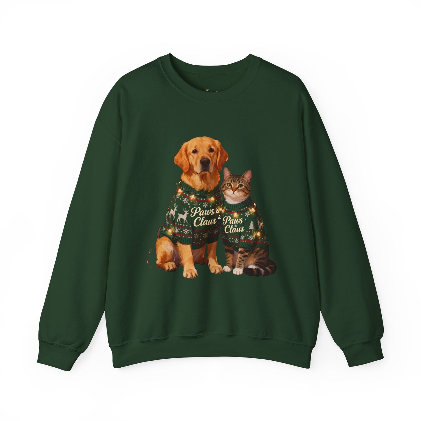 Pet Christmas Sweatshirt - Festive Holiday Crewneck for Pet Lovers | Loom Noir