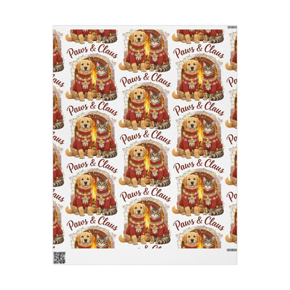 Holiday Gift Wrap - Festive Christmas Wrapping Paper | Loom Noir