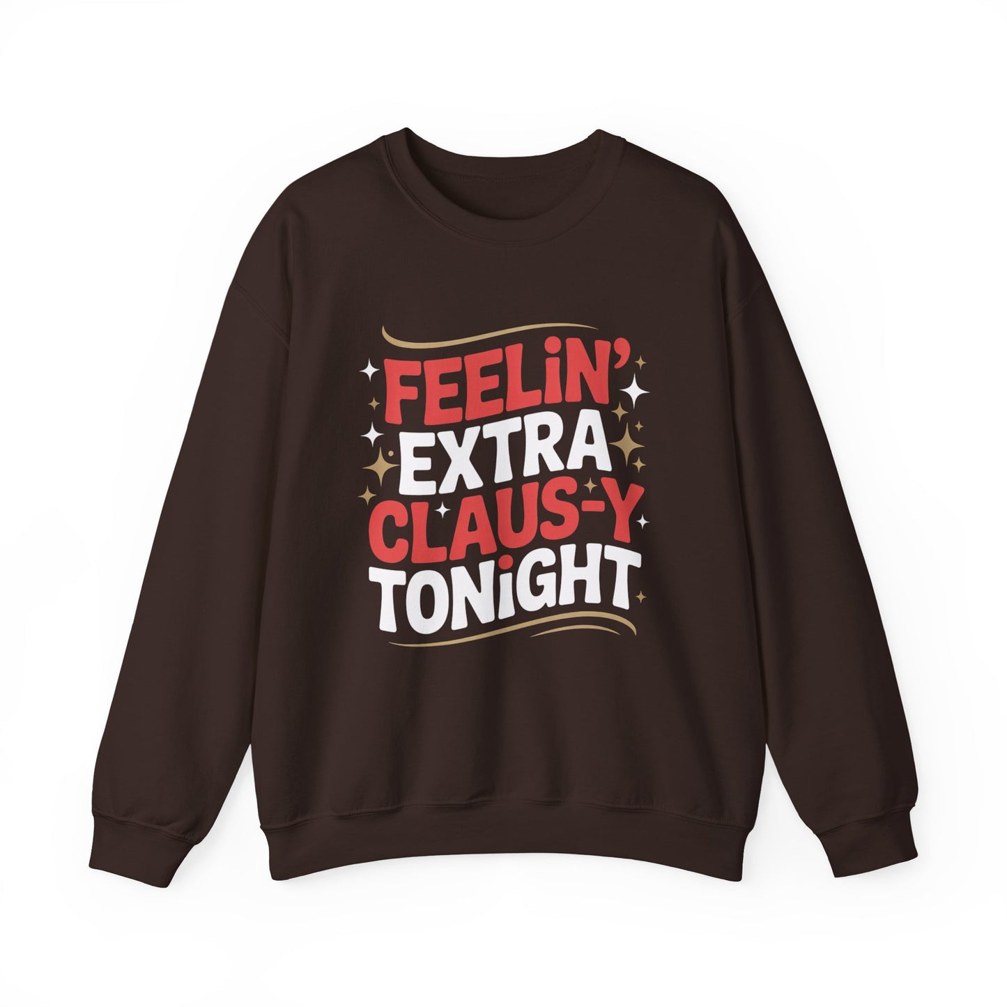 Feelin' Claus-y Sweatshirt - Festive Christmas Crewneck | Loom Noir