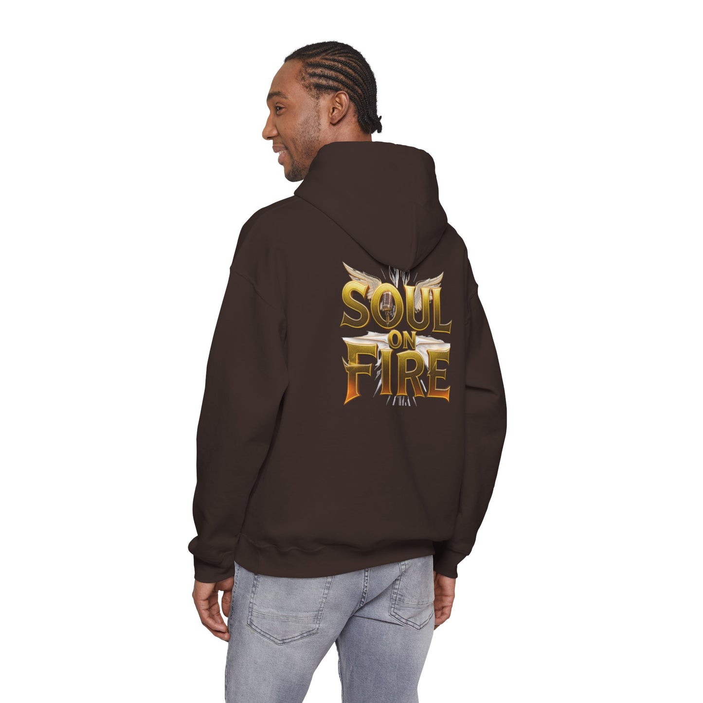 Soul on Fire Hooded Sweatshirt - Loom Noir Streetwear | Loom Noir
