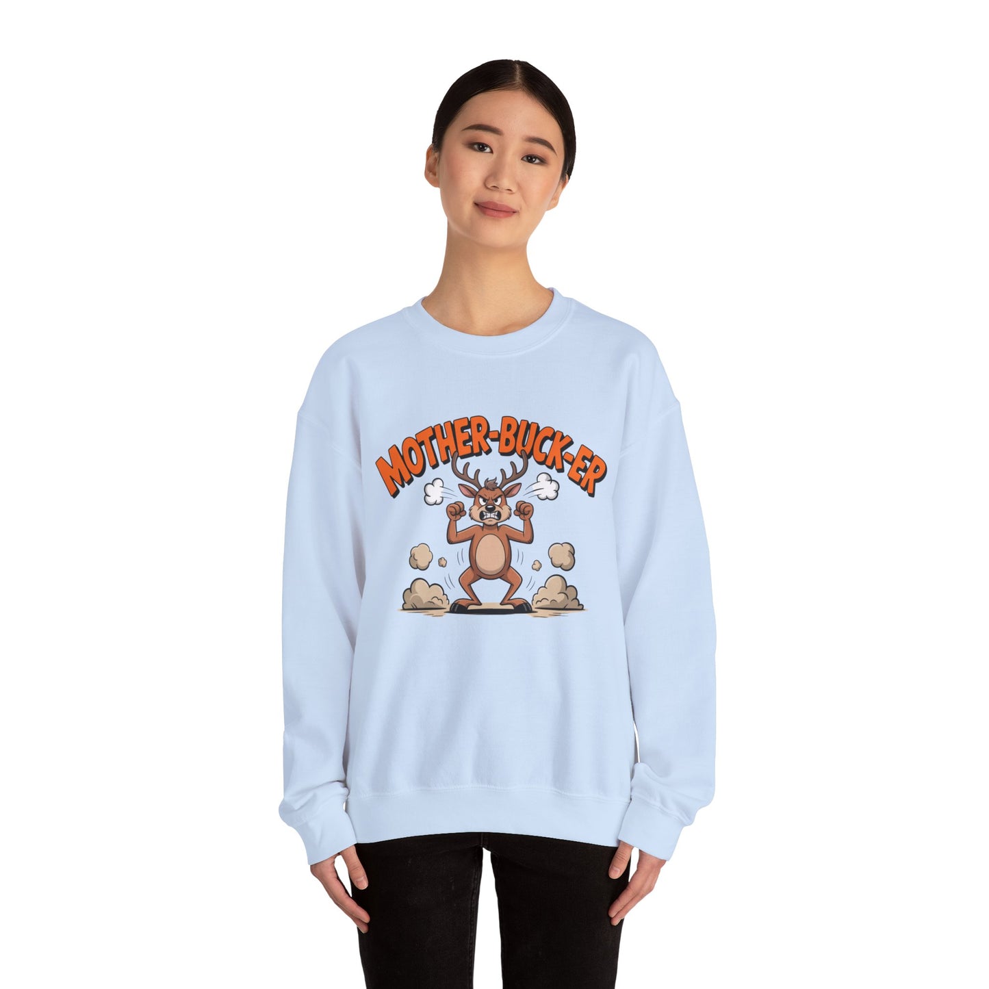 Funny Mother-Bucker Sweatshirt - Hilarious Christmas Crewneck | Loom Noir