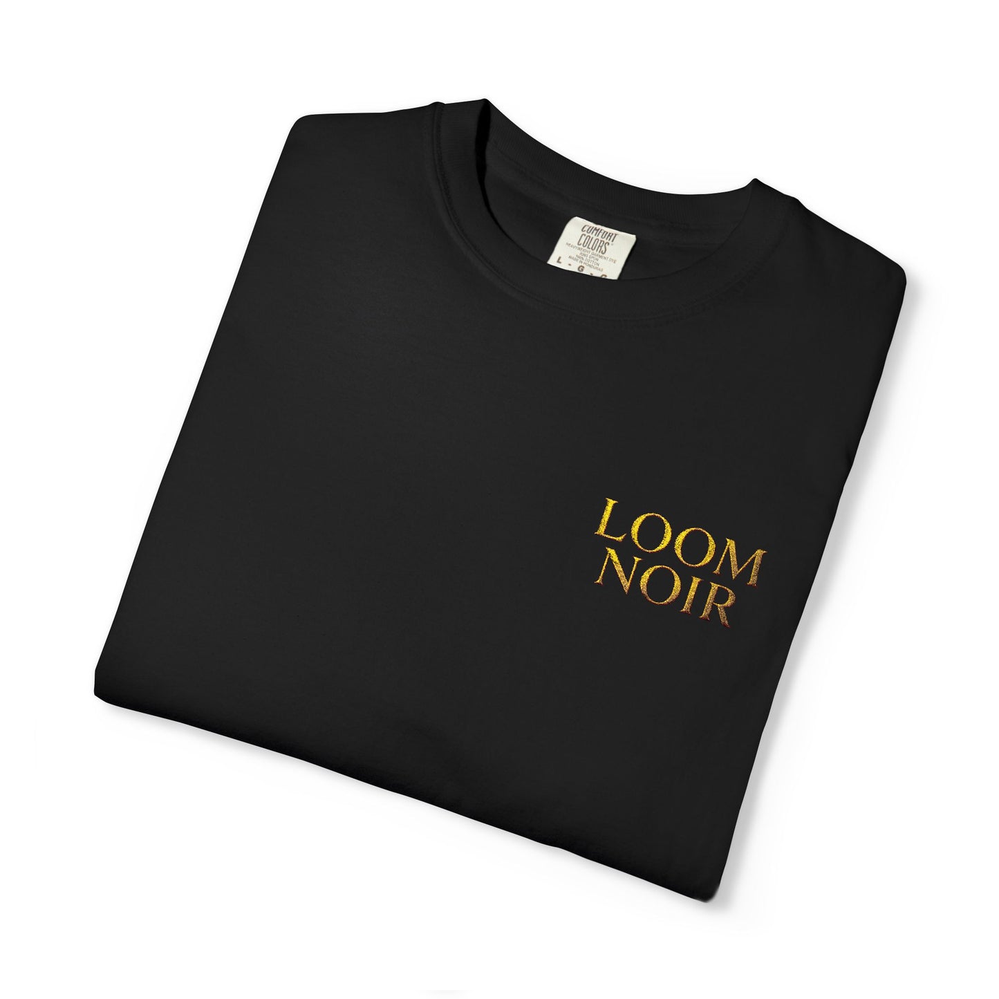 Leopard Navy T-Shirt - Bold Animal Print Tee | Loom Noir