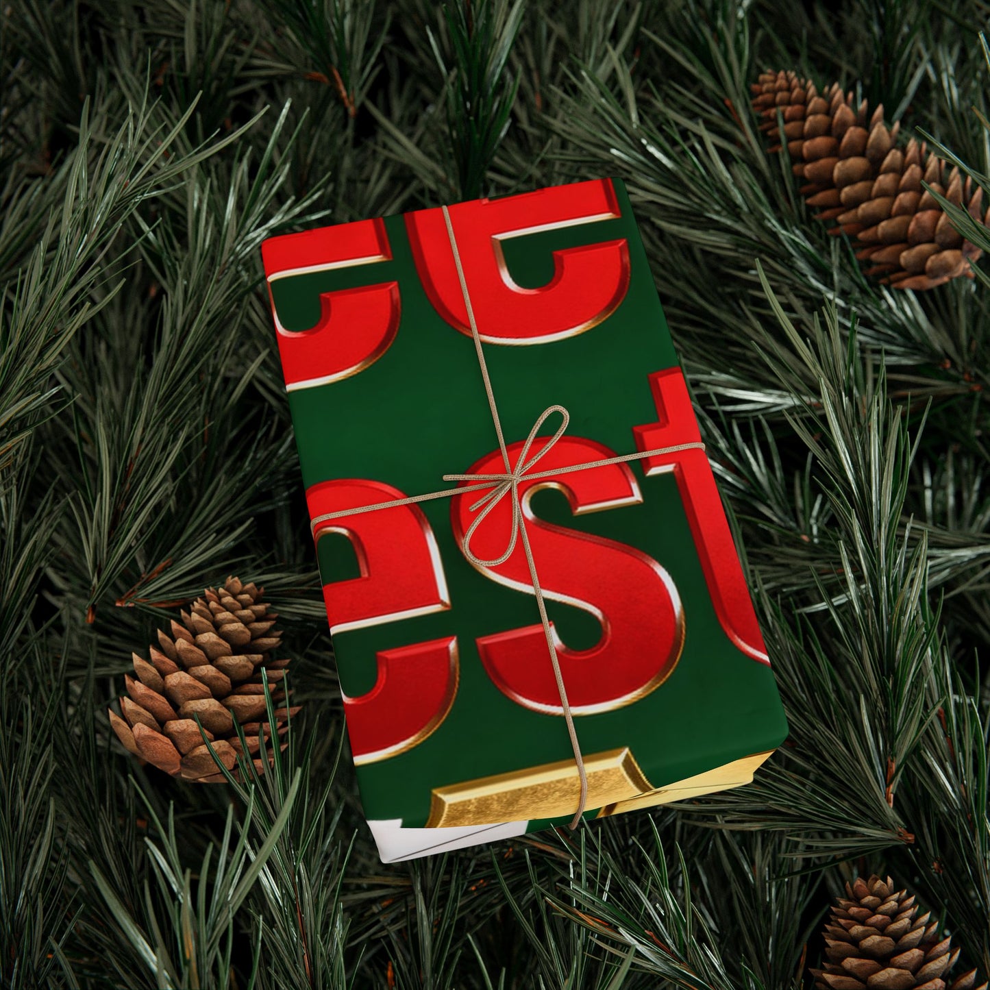 Hanukkah Wrapping Paper - Festive Gift Wrap | Loom Noir