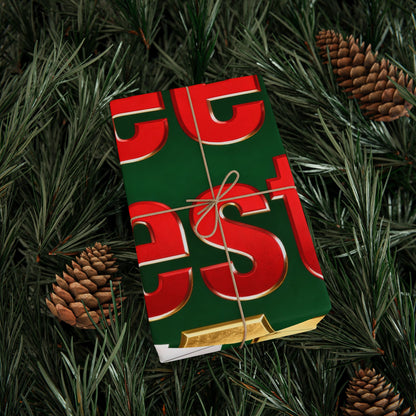 Hanukkah Wrapping Paper - Festive Gift Wrap | Loom Noir