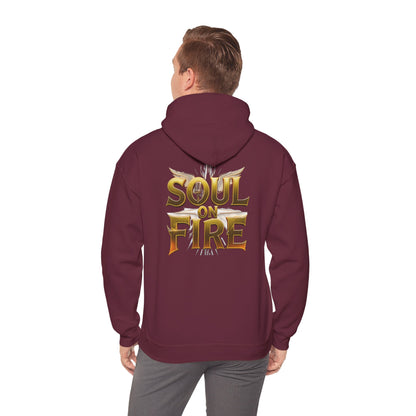 Soul on Fire Hooded Sweatshirt - Loom Noir Streetwear | Loom Noir