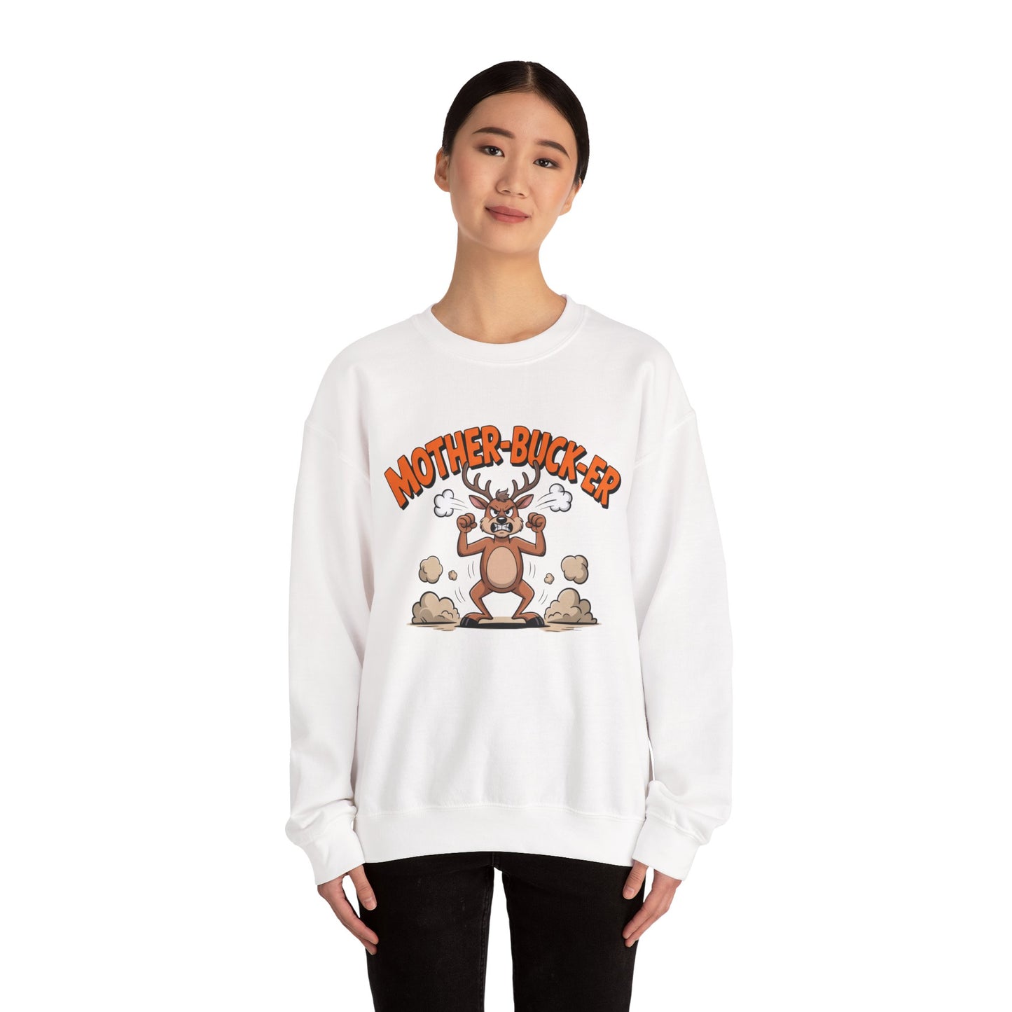 Funny Mother-Bucker Sweatshirt - Hilarious Christmas Crewneck | Loom Noir