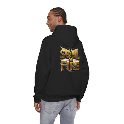 Soul on Fire Hooded Sweatshirt - Loom Noir Streetwear | Loom Noir