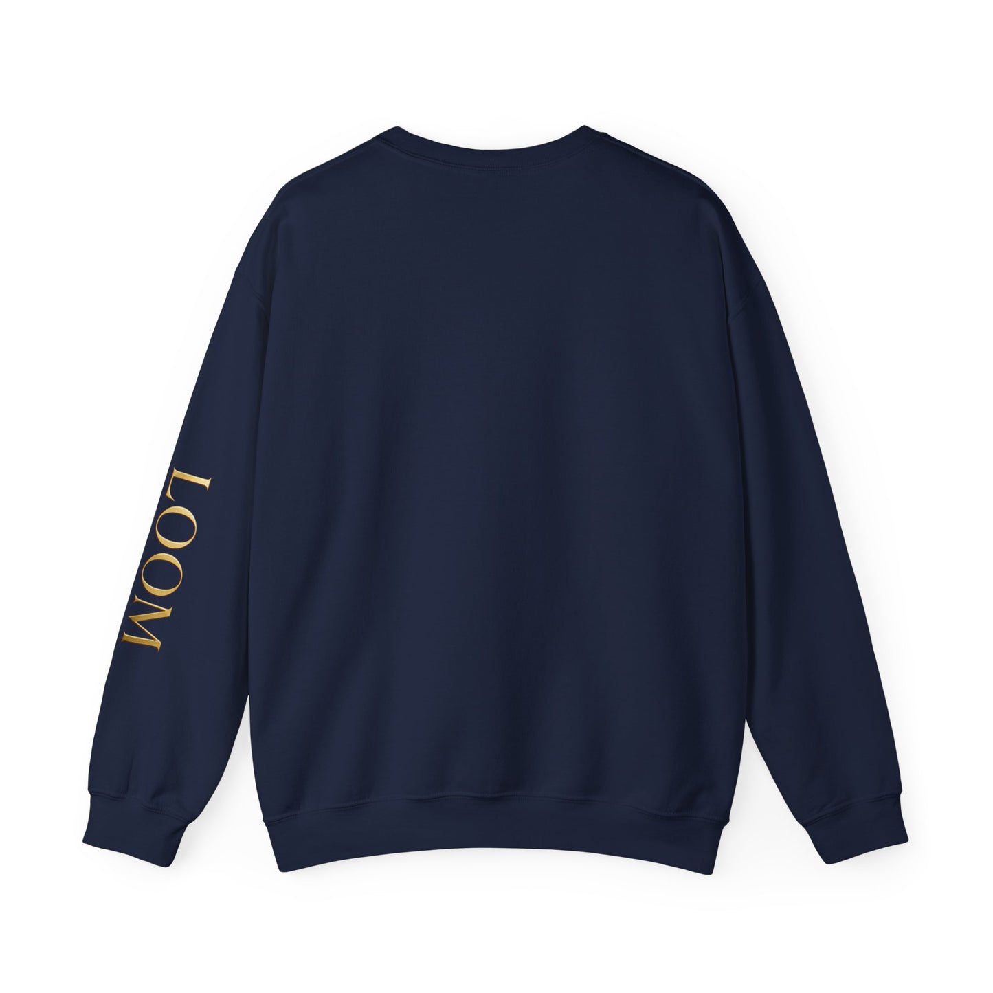 Frosty Flow Sweatshirt - Unisex Snowman Crewneck | Loom Noir