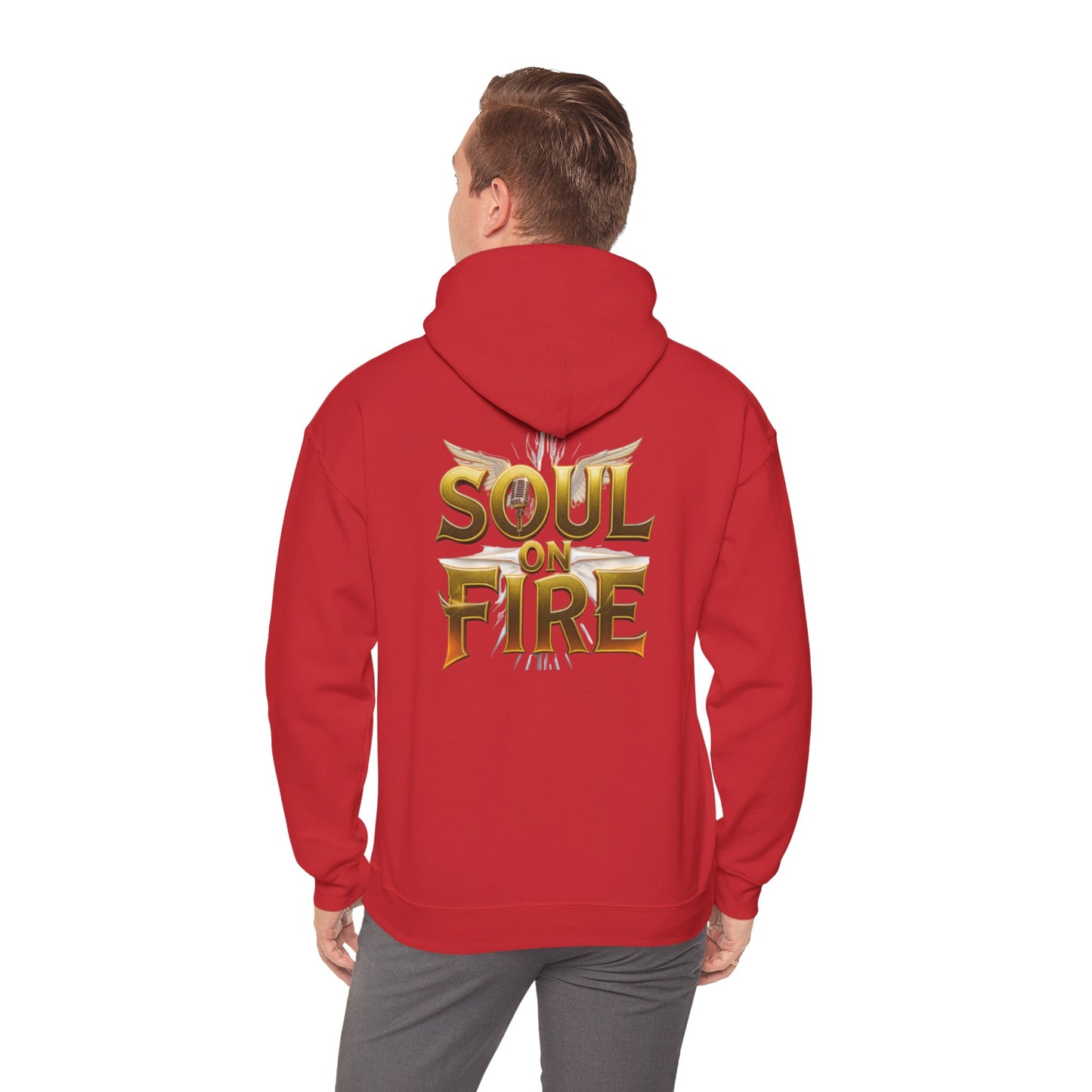 Soul on Fire Hooded Sweatshirt - Loom Noir Streetwear | Loom Noir