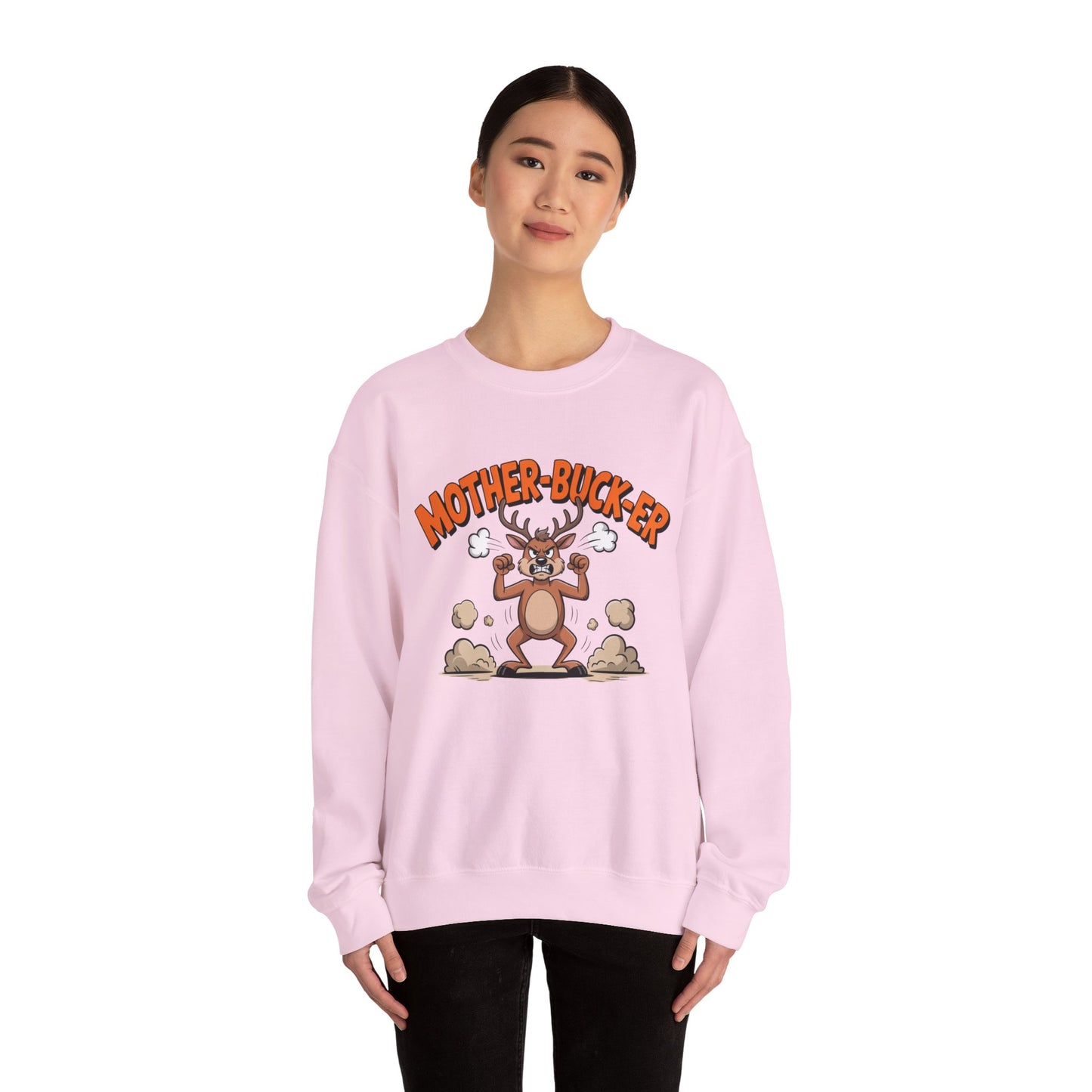 Funny Mother-Bucker Sweatshirt - Hilarious Christmas Crewneck | Loom Noir