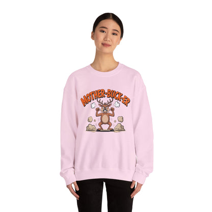 Funny Mother-Bucker Sweatshirt - Hilarious Christmas Crewneck | Loom Noir