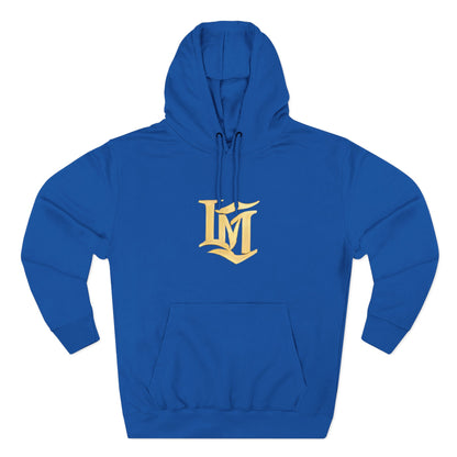 Gold Script LM Hoodie - Vintage Athletic Streetwear | Loom Noir