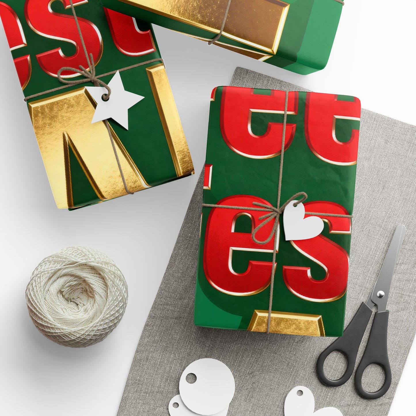 Hanukkah Wrapping Paper - Festive Gift Wrap | Loom Noir