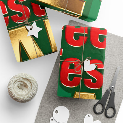 Hanukkah Wrapping Paper - Festive Gift Wrap | Loom Noir