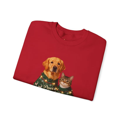 Pet Christmas Sweatshirt - Festive Holiday Crewneck for Pet Lovers | Loom Noir