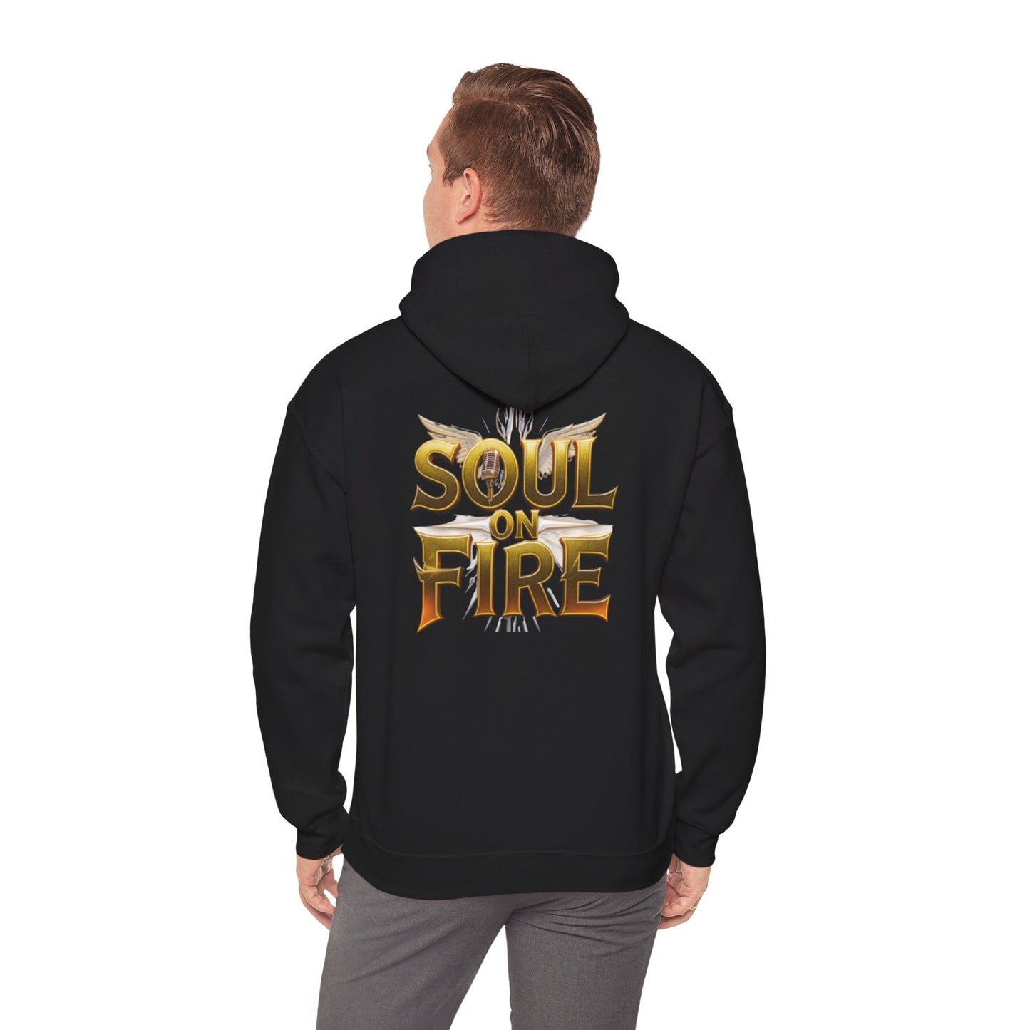 Soul on Fire Hooded Sweatshirt - Loom Noir Streetwear | Loom Noir