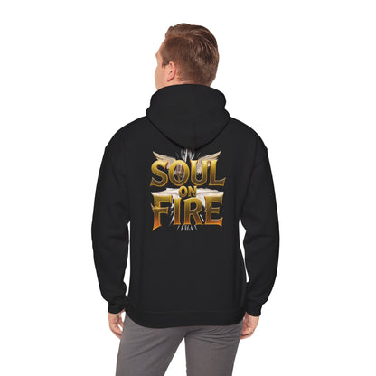 Soul on Fire Hooded Sweatshirt - Loom Noir Streetwear | Loom Noir